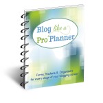 Blog Like a Pro Master Planner