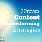 9 Proven Stategies for Content Brainstorming @ ComoBlog.com