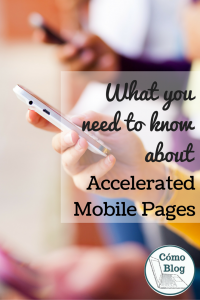 Accelerated Mobile Pages Concerns Me